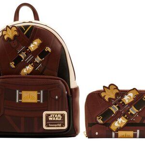 NWT Loungefly Star Wars: The High Republic Keeve Trennis Mini Backpack & Wallet